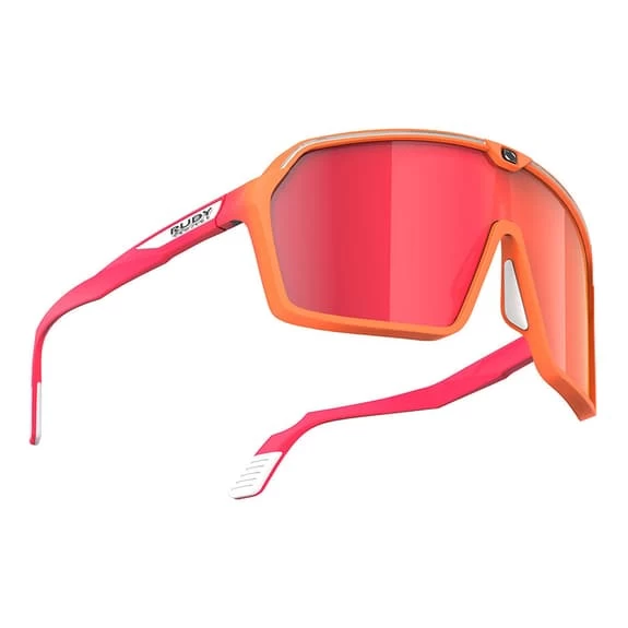 Rudy Project Spinshield Glasses Orange Pink With RP Optics Multilaser Red 3 Rudy Project Spinshield Glasses Orange Pink With RP Optics Multilaser Red - Image 3
