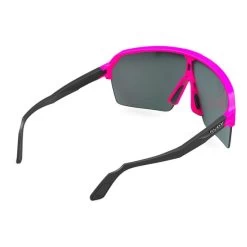 Rudy Project Spinshield Air Glasses Fluorescent Pink Black With Red RP Optics Multilaser Lenses -Rudy Project Sports ru sp843890 0001 005