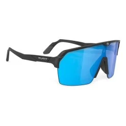 Sunglasses Rudy Project Spinshield Air Matte Black With Blue RP Optics Multilaser Lenses