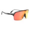 Rudy Project Spinshield Air Glasses Ash Grey Translucent With Orange RP Optics Multilaser Lenses