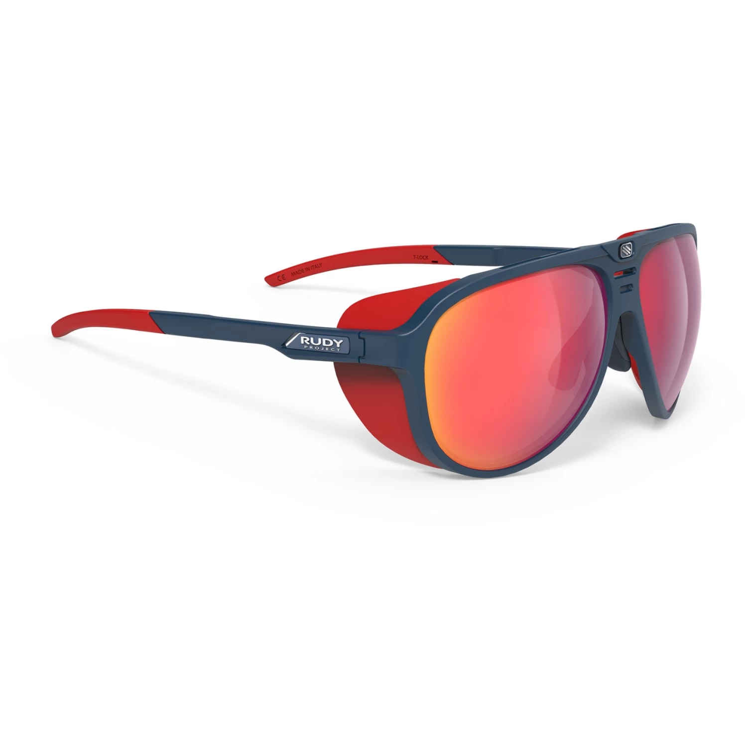 Rudy Project Stardash Glasses - Blue Navy (Matte)/Multilaser Red 1 Rudy Project Stardash Glasses - Blue Navy (Matte)/Multilaser Red