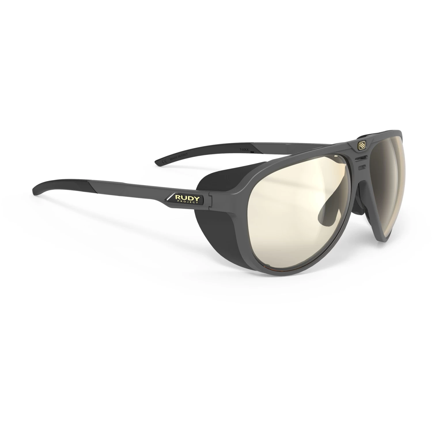 Rudy Project Stardash Glasses - Photochromic Lens - Charcoal (Matte)/ImpactX 2Laser Brown 1 Rudy Project Stardash Glasses - Photochromic Lens - Charcoal (Matte)/ImpactX 2Laser Brown