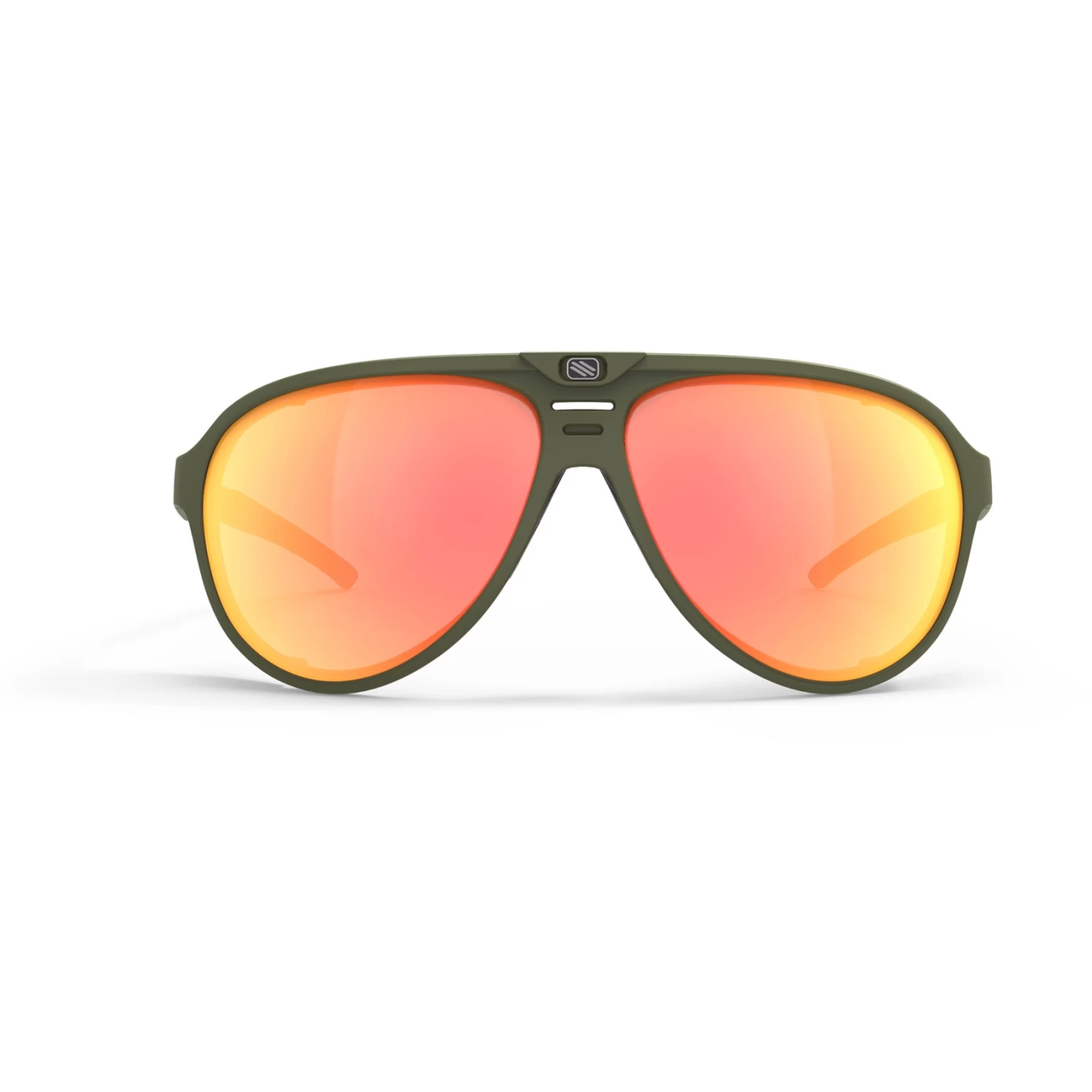 Rudy Project Stardash Glasses - Olive (Matte)/Multilaser Orange 2 Rudy Project Stardash Glasses - Olive (Matte)/Multilaser Orange - Image 2